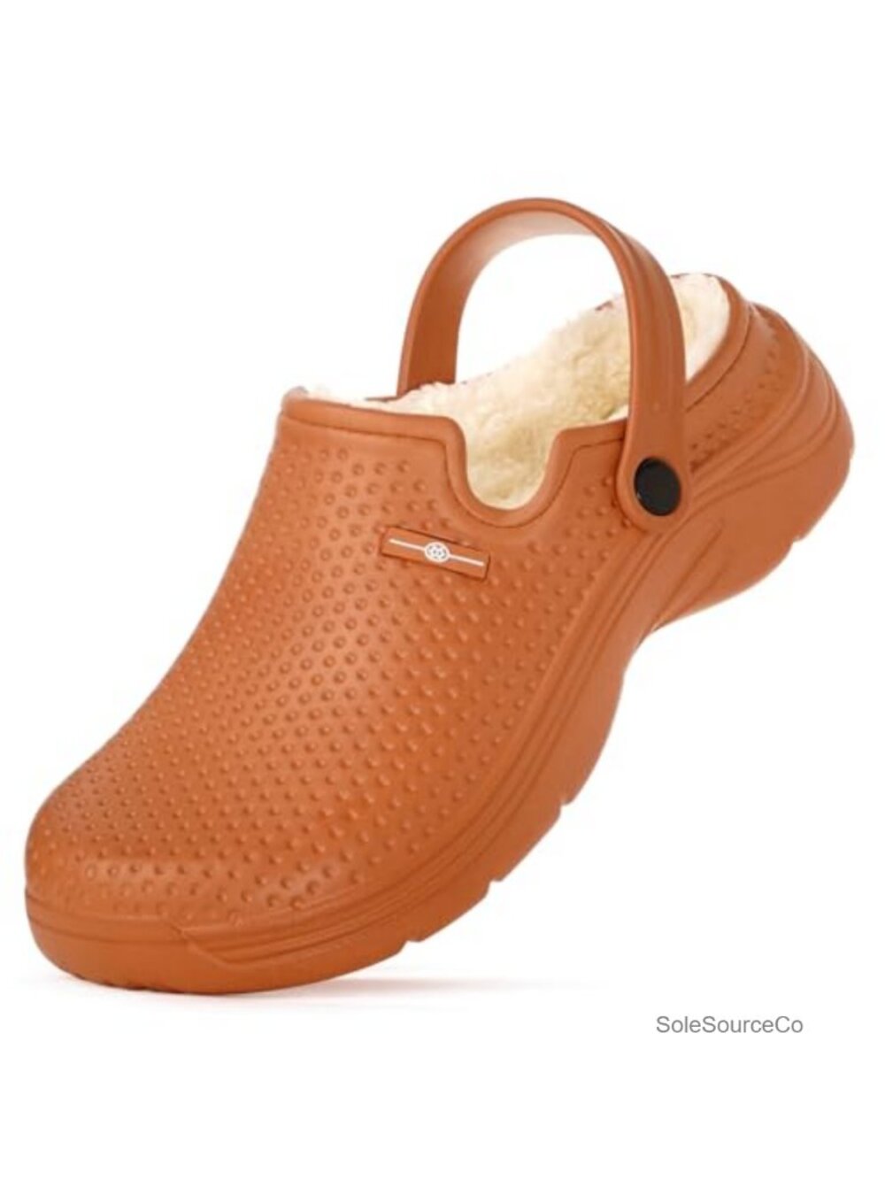 Fur Lined Clogs Winter Waterproof Slip On Mules